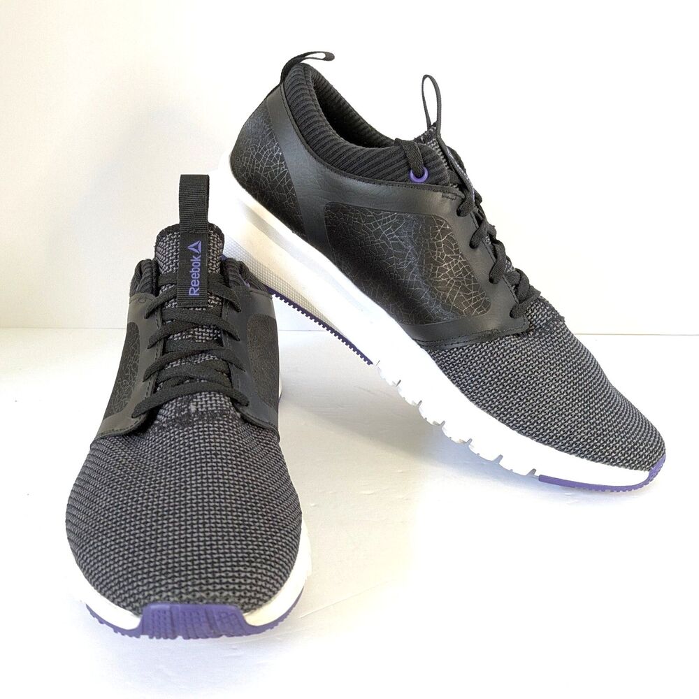 Reebok Print Athlux Shatyr CN5928 Size10 Black Gray Running Cross Training Shoe